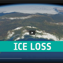CryoSat reveals ice loss from glaciers in Alaska and Asia